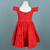 Vestido infantil Monique Vermelho na internet
