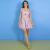 Kit Macaquinho Adulto Veneza e Vestido Infantil Livia Floral Lilás - comprar online