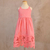 Vestido infantil Joana Coral