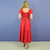 Imagem do Kit Vestido adulto Joice e camisa infantil Téo Vermelho