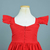Vestido infantil Monique Vermelho - Miss Li 