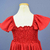 Vestido Infantil Joice Vermelho na internet