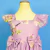 Kit Macaquinho Adulto Veneza e Vestido Infantil Livia Floral Lilás - comprar online