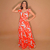 Kit de vestidos adulto Denise e infantil Teresa Max folhas [P.E] - loja online