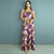 Vestido adulto Marcela Floral Uva - Miss Li 