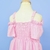 Kit de Vestidos Adulto Yasmin Rosa e infantil Nivea Rosa - Miss Li 