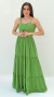 Vestido adulto Selena Verde Musgo [P.E]