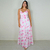 Vestido adulto Ivete Borboletas Rosa - comprar online