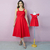 Kit de Vestidos Adulto Livia Vermelho e infantil Dani Vermelho - loja online