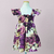 Vestido Infantil Helena Floral Uva na internet