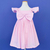 Kit de Vestidos Adulto Livia Rosa bebê e infantil Dani Rosa bebê - comprar online