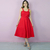 Kit de Vestidos Adulto Livia Vermelho e infantil Dani Vermelho - comprar online