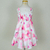Vestido infantil Amanda Borboletas Rosa - comprar online
