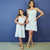 Kit de Vestidos Aline Branco Adulto e Infantil na internet