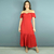 Vestido adulto Felicia vermelho [P.E]