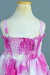 Vestidos tal mãe tal filha Francine e Amanda Flores Fucsia - comprar online