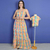 Kit Vestido adulto Laila e Camisa infantil Téo Xadrez Colorido