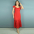 Vestido adulto Felicia vermelho [P.E] - comprar online