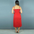 Imagem do Kit de vestidos adulto Geane e infantil Olga Vermelho