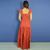 Imagem do Kit de Vestidos Adulto Drica e Infantil Dani Terracota