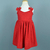 Vestido infantil Olga Vermelho