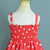 Vestido infantil Amanda Corações vermelho - Miss Li 
