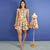 Kit Macaquinho adulto Dallas e Vestido infantil Luci Sertãozinho - Miss Li 