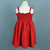 Vestido infantil Olga Vermelho na internet