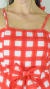 Vestido adulto Sueli Xadrez Vermelho na internet