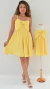 Vestidos tal mãe tal filha Analiz Amarelo [P.E] - comprar online