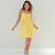 Vestido adulto Analiz Amarelo - Miss Li 