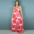 Kit de vestidos adutlo Ivete e infantil Olga Zínias Vermelhas - comprar online
