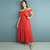 Vestido adulto Adriana Vermelho - Miss Li 
