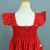 Vestido infantil Lily Vermelho na internet
