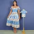 Kit Vestido adulto Adriele e Camisa infantil Téo Cajuzinho - Miss Li 