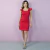 Kit de Vestidos Ágata Vermelho Adulto e Infantil - Miss Li 
