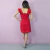 Kit de Vestidos Ágata Vermelho Adulto e Infantil - loja online