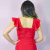 Imagem do Kit de Vestidos Ágata Vermelho Adulto e Infantil