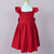 Vestido Infantil Ágata Vermelho - comprar online