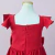 Kit de Vestidos Ágata Vermelho Adulto e Infantil - Miss Li 
