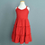 Vestido infantil Selena Vermelho