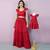 Kit Conjunto Egito Vermelho e Vestido infantil Helena Vermelho na internet