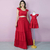 Kit Conjunto Egito Vermelho e Vestido infantil Helena Vermelho