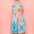 Vestido infantil Olga Aquarela