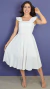 Vestidos tal mãe tal filha Rose e Livia Off White - loja online