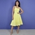 Vestido Adulto Livia Amarelo - comprar online