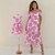 Kit de vestidos adulto Felicia e infantil Teresa Hortências Rosa - Miss Li 