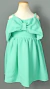 Vestido infantil Analiz Verde Água [P.E]