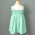 Vestido infantil Analiz Verde Água - comprar online