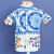 Kit Vestido adulto Bete e Camisa infantil Téo Cajuzinho